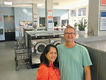 Serra Mesa Laundry & Cleaners Tina and Scott Badarak