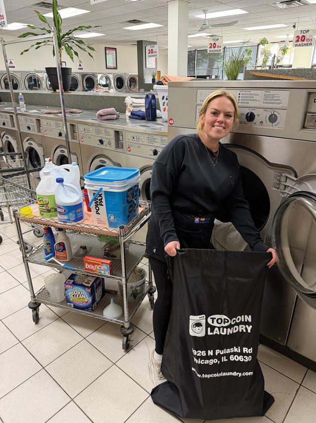 Marketing Wash-Dry-Fold Services to a Busy Crowd