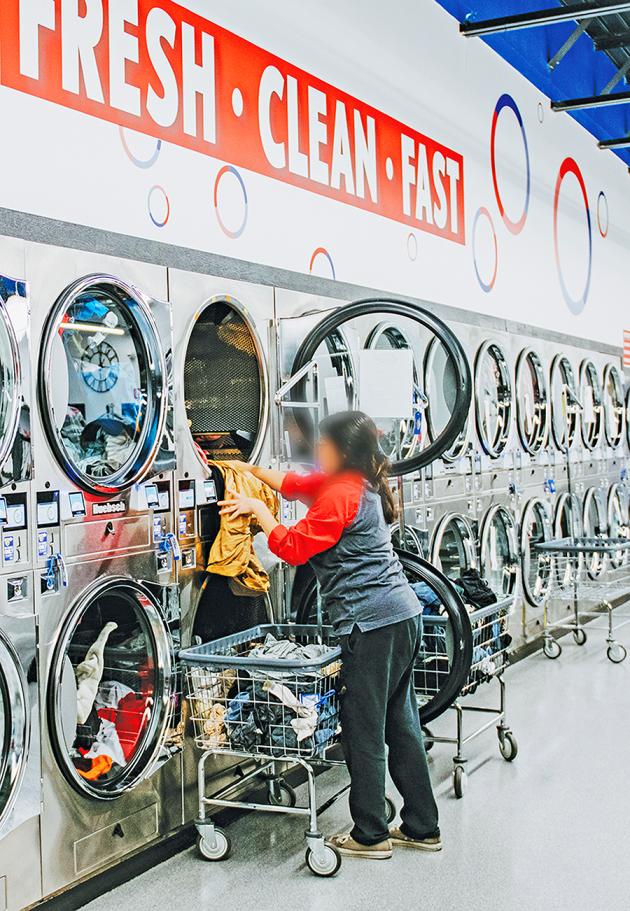 Setting Up Dedicated Wash-Dry-Fold Space