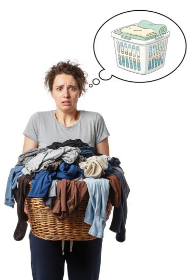 Marketing Wash-Dry-Fold Services to a Busy Crowd