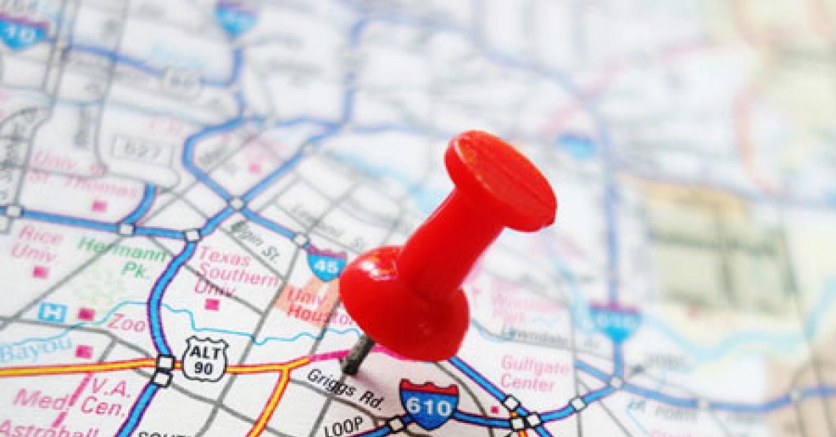 Houston map