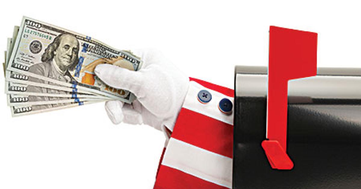 899279814 uncle sam arm mailbox cash web