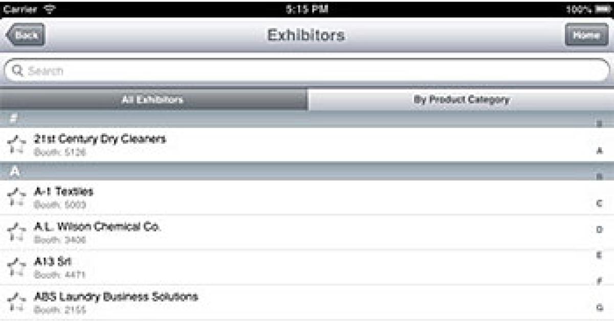 Clean Show IPad app