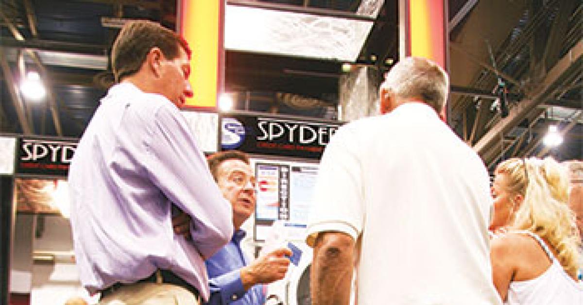 Clean Show booth converstion image