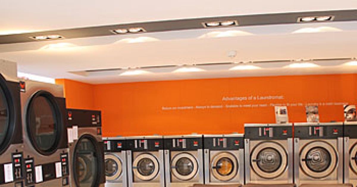 IPSO Laundromat booth image