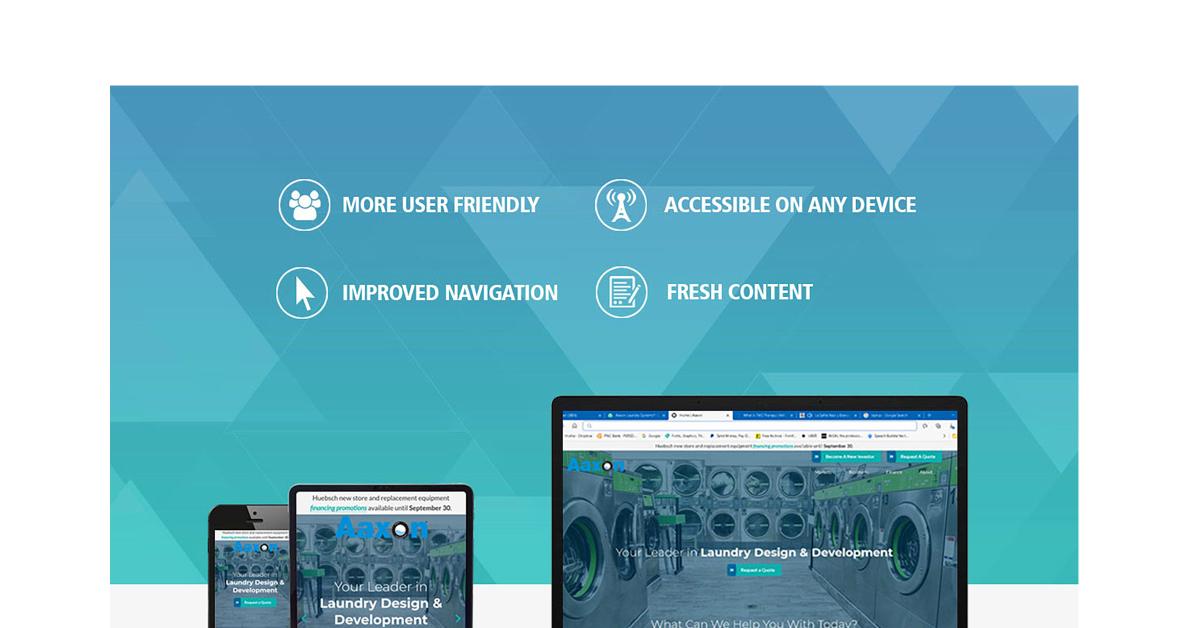 Aaxon Laundry Systems Launches New Website