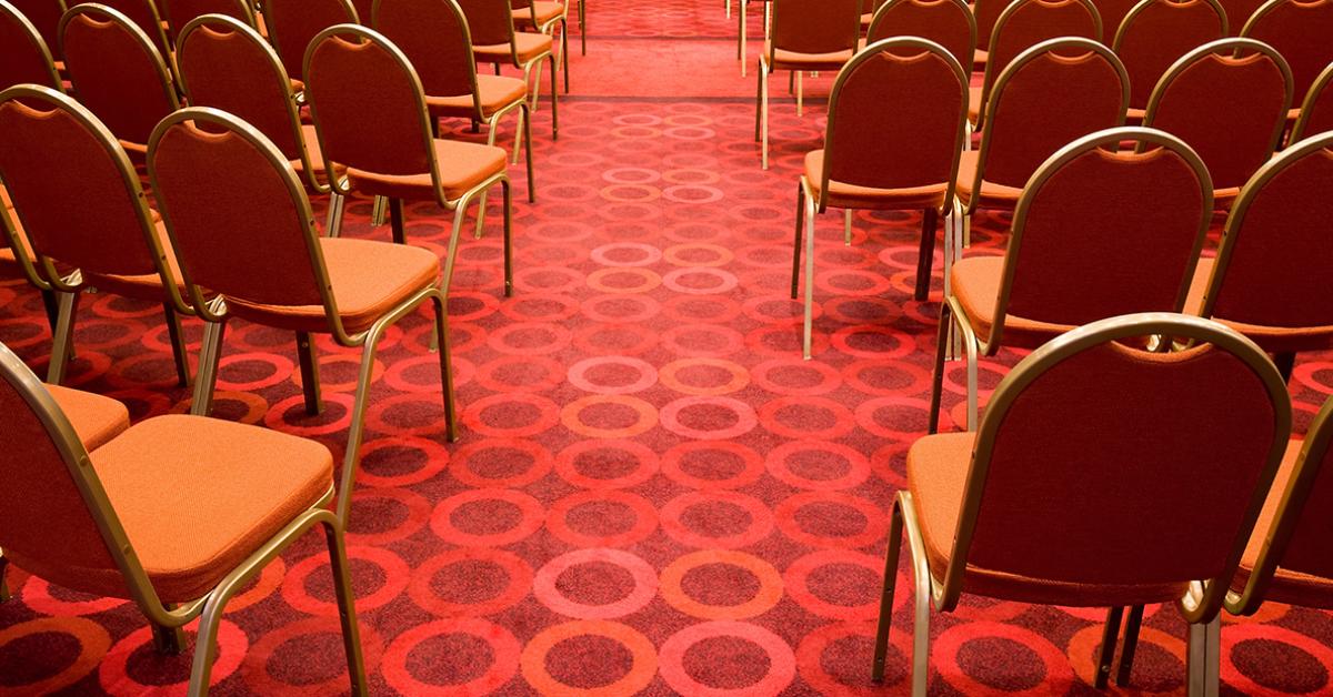 Conference hall seating