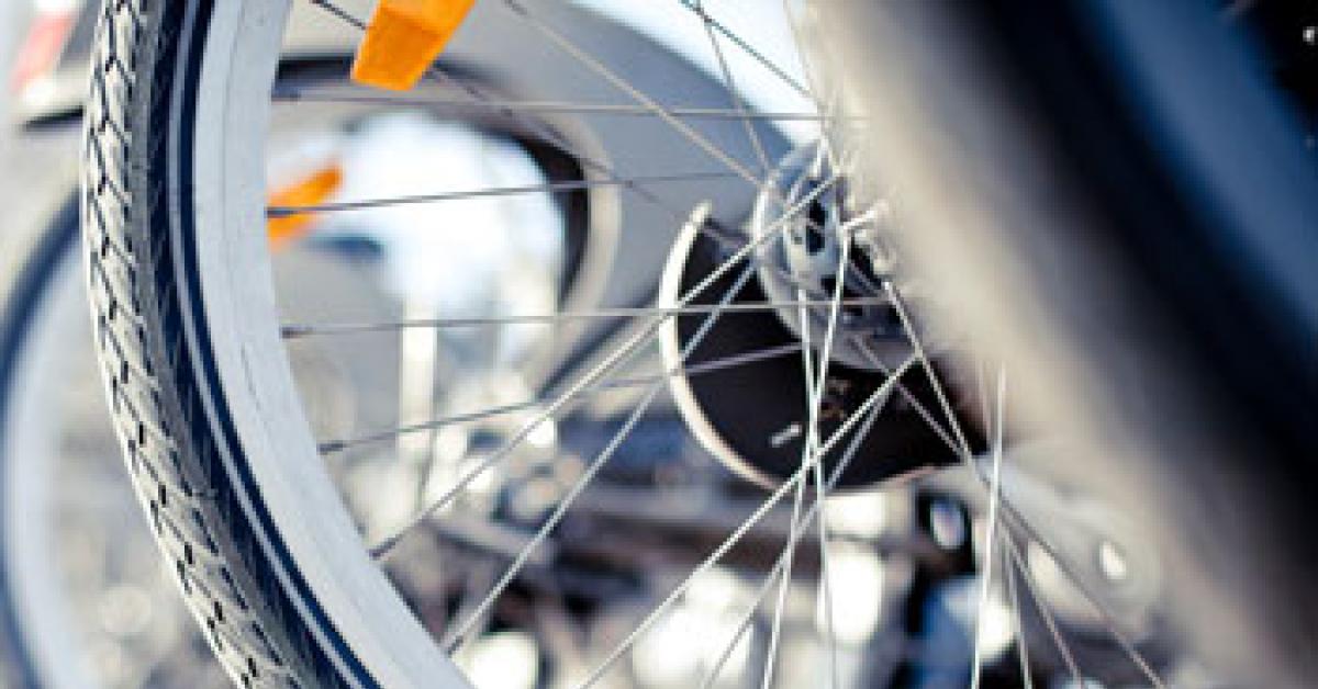 Bicycles.