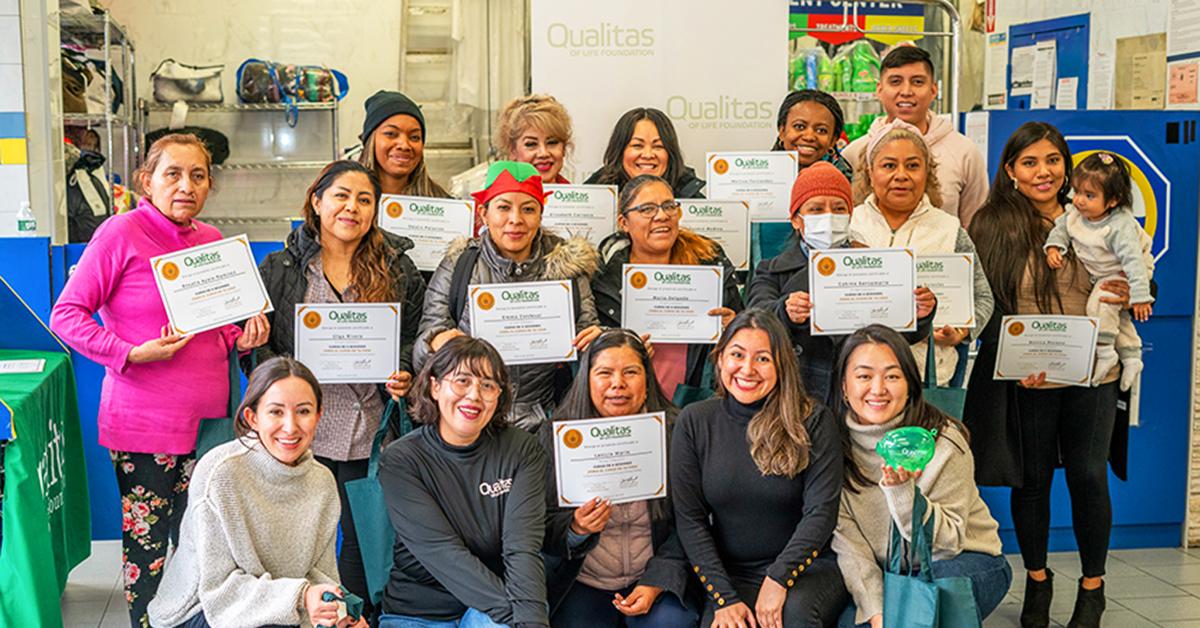 Clean Rite Center Hosts Financial Literacy Graduates