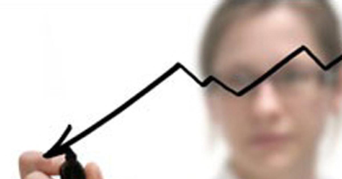 graph in decline