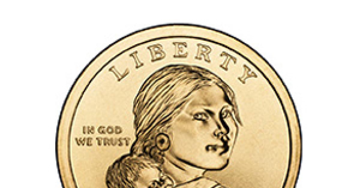2009 Native American dollar coin