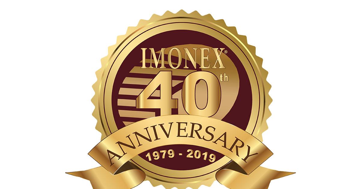 imonex 40 anniversary logo web