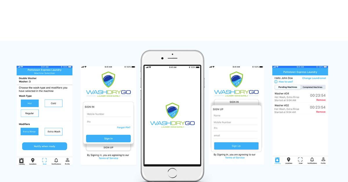Free Laundry App Created with COVID-19 in Mind