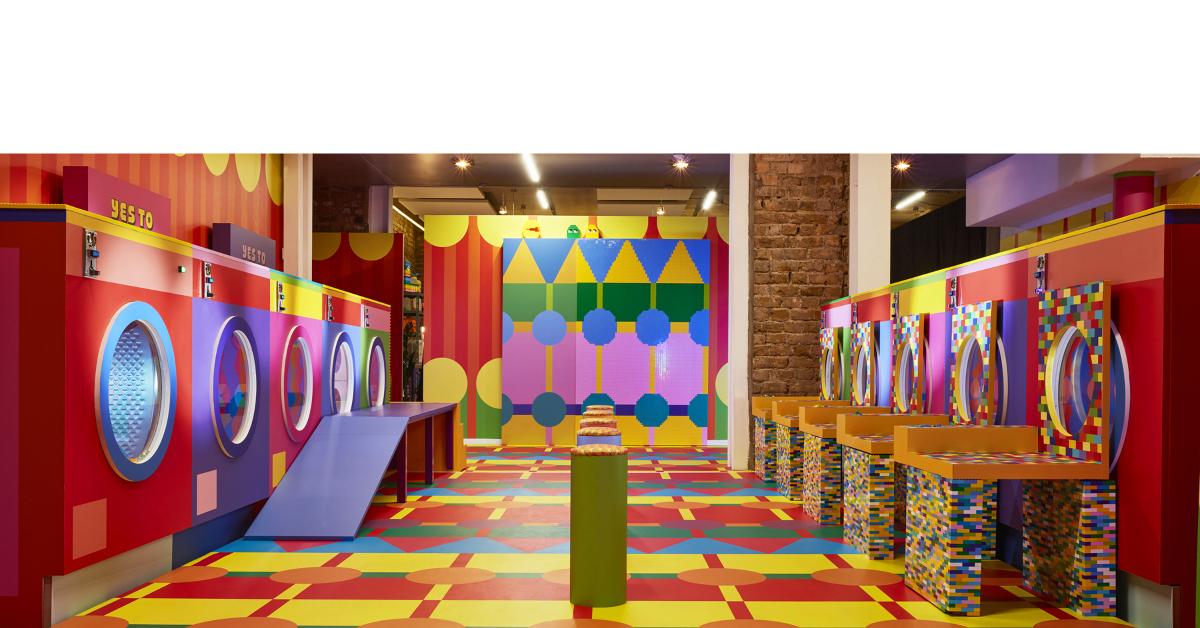 LEGO Celebrates Children’s Play with ‘Launderette of Dreams’