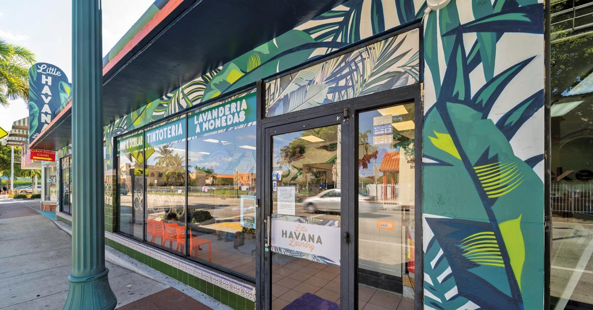 Unique Artwork Draws Eye to Little Havana Laundry
