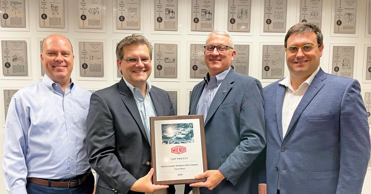 Milnor Honors Its Top Equipment Dealers