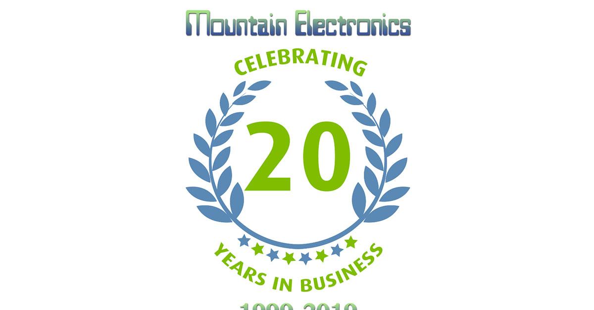 mountain electronics 20 years logo web