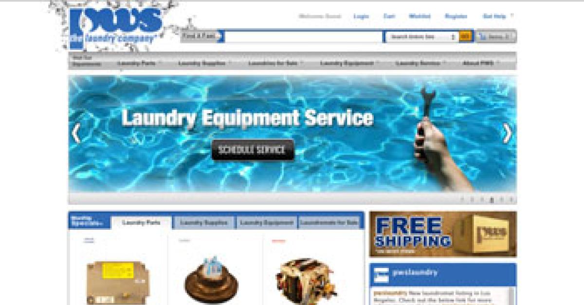 pws the laundry company website