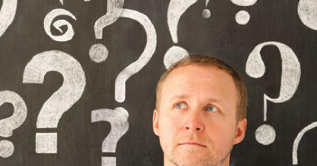 question marks