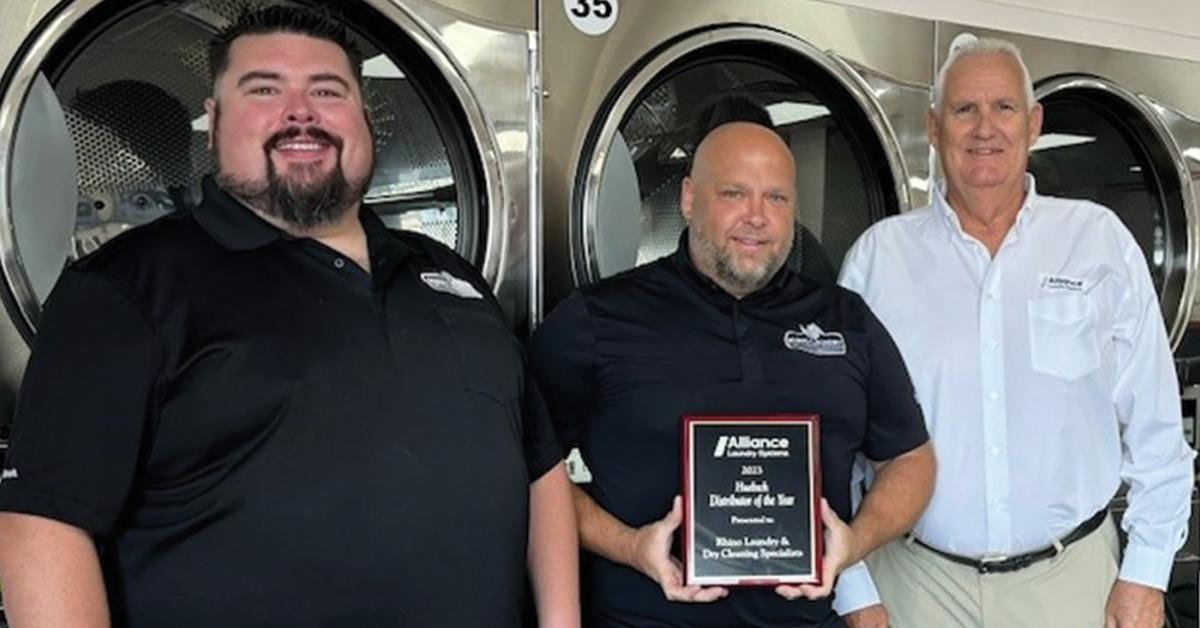 Rhino Laundry Named 2023 Huebsch Distributor of Year