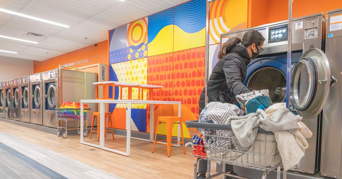 Tide Unveils Its First Laundromat