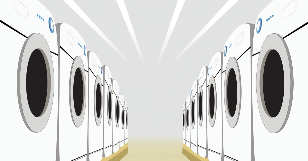 Laundromat Looking Like New