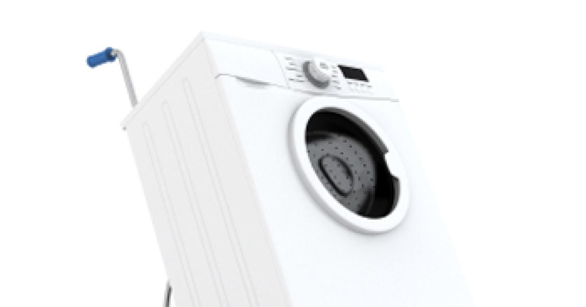 Washer on dolly