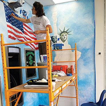 art proves liberty laundry mural web