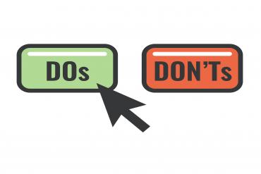 ebsite Do’s and Don’ts