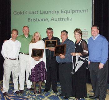 Gold Coast Laundry Equipment, Dexter Laundry 2010 Distributor of the Year Award