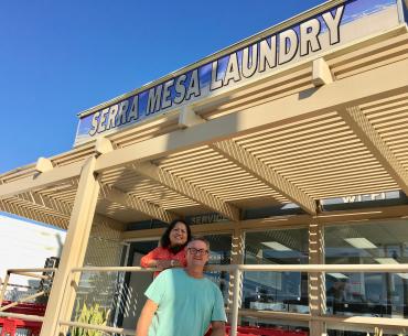 Scott and Tina Badarak Serra Mesa Laundry