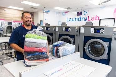 LaundroLab Giving Back in Celebration of National Laundry Day