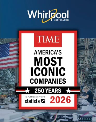 Whirlpool Earns Spot on TIME’s ‘Most Iconic Companies’ List